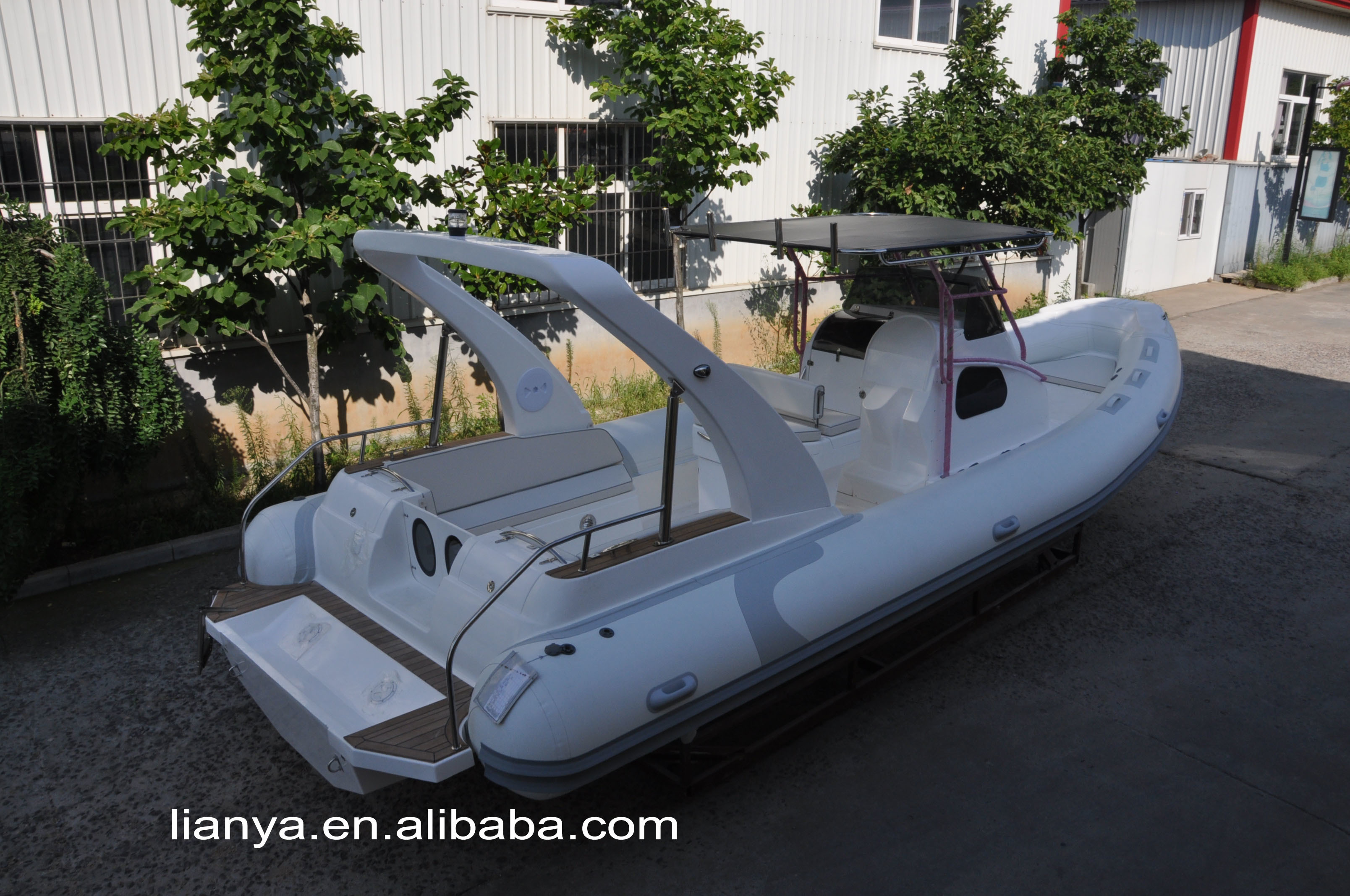 Liya Rib 830 Large Rib Boat Rigid Hull Inflatable Speed Boats For Sale Capacity: 12person Liter/day