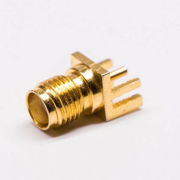 Sma Connector Straight Female For Edge Mount