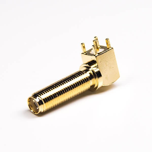 Connector Long Thread Female Planel Mount Through Hole