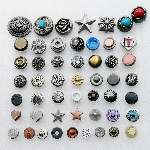 High Quality Zinc Alloy And Copper Metal Rivet - 9mm And 10mm, Customizable Color Options For Jeans, Bags, Shoes & More - Eco-friendly, Nickel-free, Lead-free