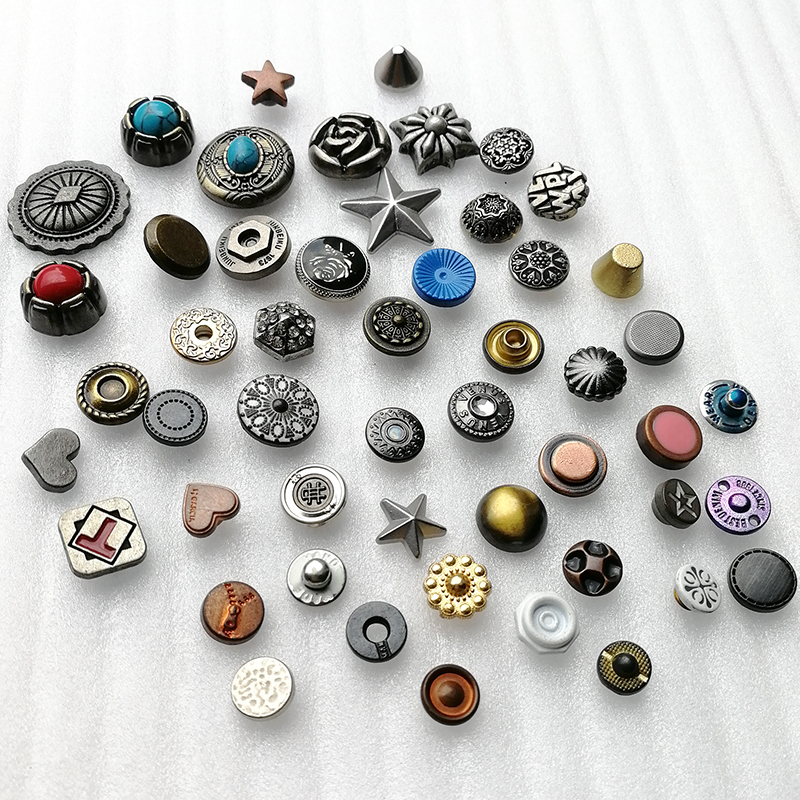 High Quality Zinc Alloy And Copper Metal Rivet - 9mm And 10mm, Customizable Color Options For Jeans, Bags, Shoes & More - Eco-friendly, Nickel-free, Lead-free