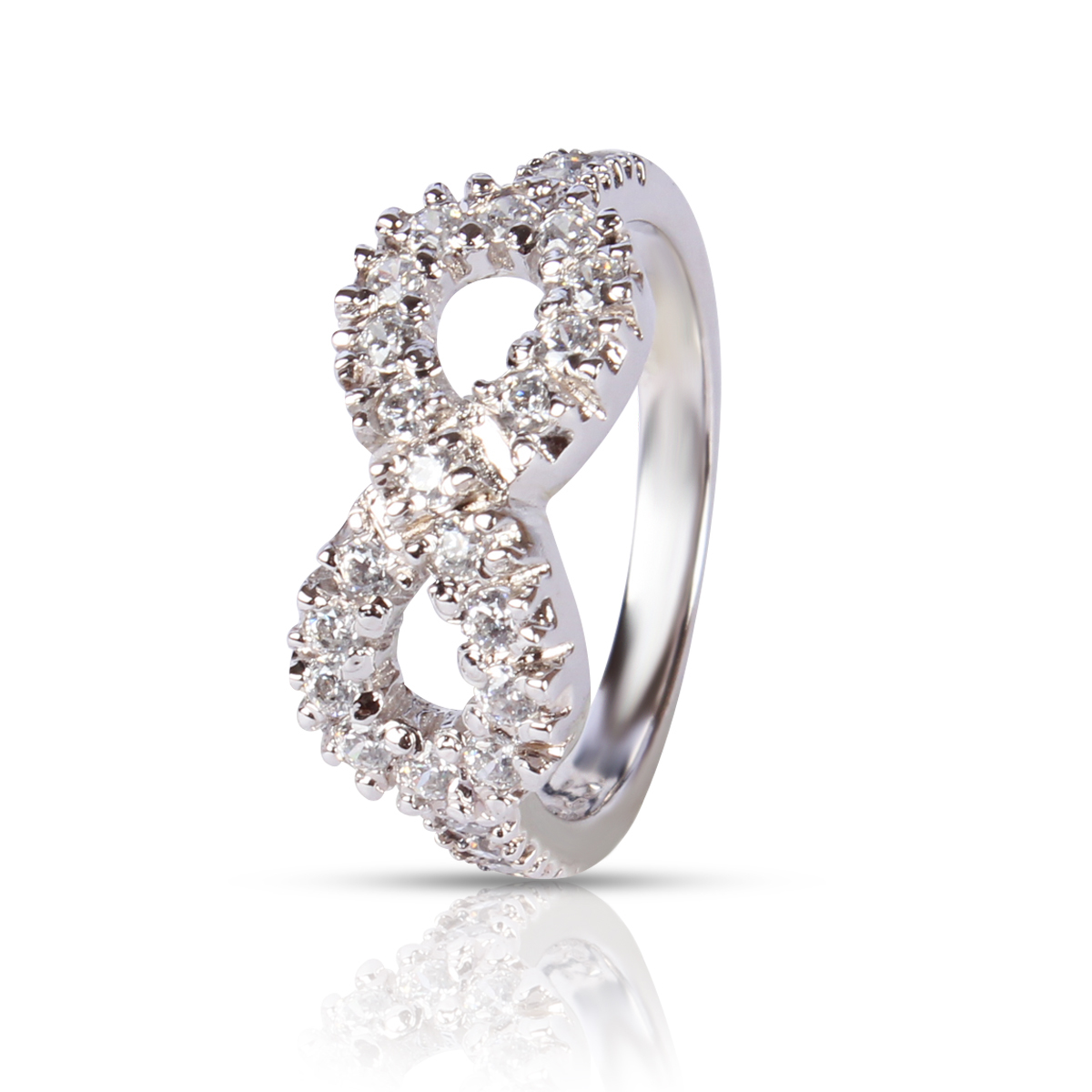 Silver Infinity Rings Gender: Women