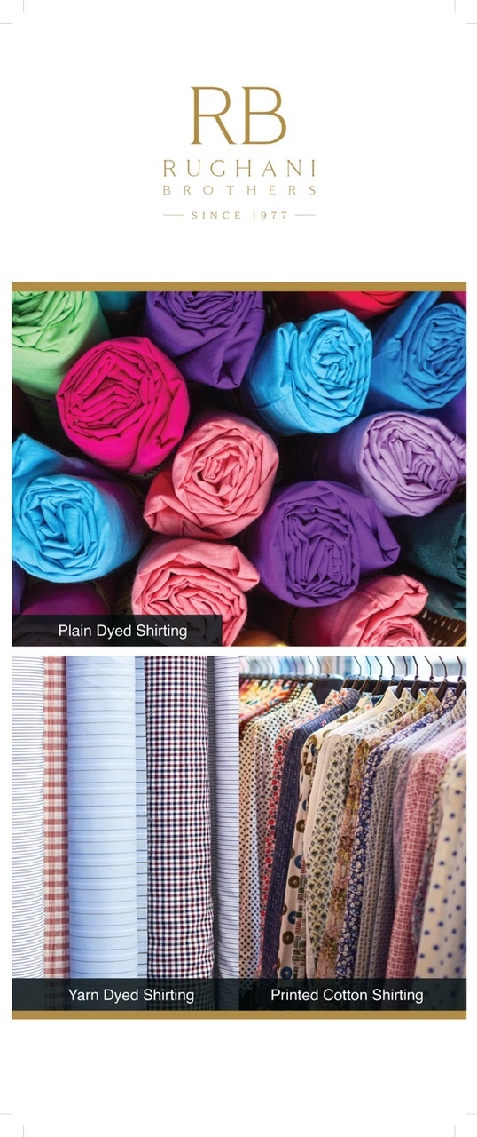 Washable Check Shirting Fabric
