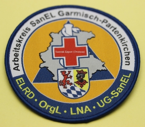 Woven Patches - Premium Quality Fabric, Fine Details in Pantone TPX Colors