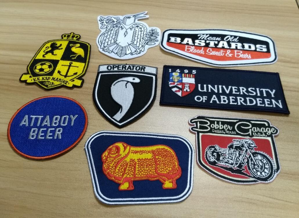 Woven Patches - Premium Quality Fabric, Fine Details In Pantone Tpx Colors