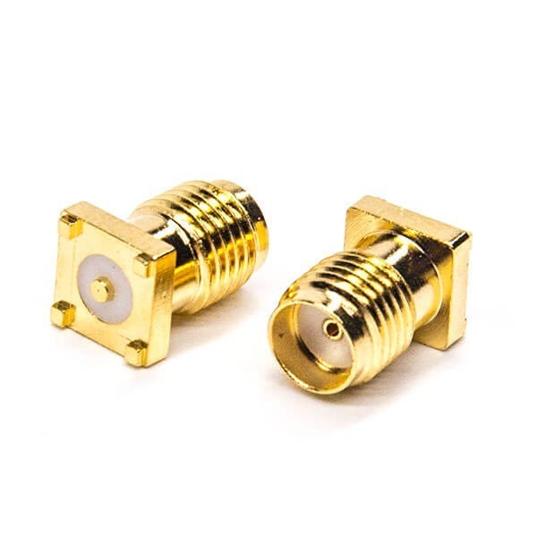 Sma Connector Panel Smt For Pcb Mount Female Gold Plating