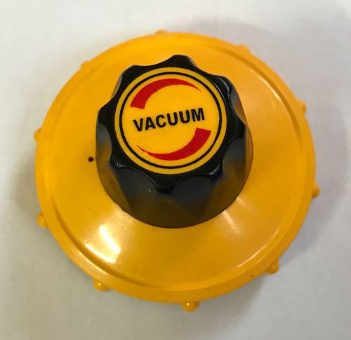 Vacuum Regulator Cover - Plastic Material, Yellow Color | Application: Hospital, Bulk Purchasing Options Available