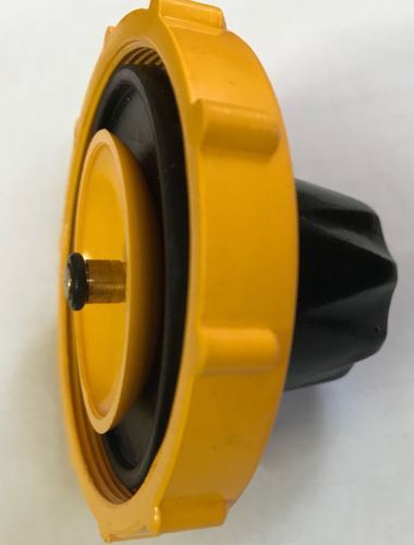 Vacuum Regulator Cover - Plastic Material, Yellow Color | Application: Hospital, Bulk Purchasing Options Available
