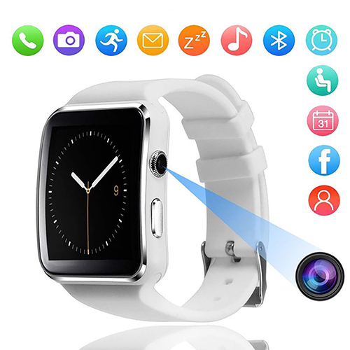 Ptron Rhythm Smartwatch - Lightweight Metal & Silicone Design, 1.54" Curved Touch Display , 0.8mp Camera, Sim & Tf Card Support, Pedometer, Sleep Monitor, Notifications