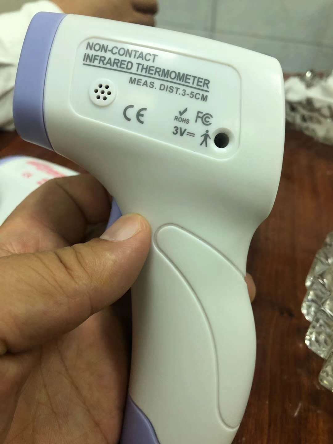Digital Non Contact Red Refrared Forehead Thermometer Scanner Gun