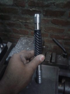Black Washing Nozzle For Transit Mixer