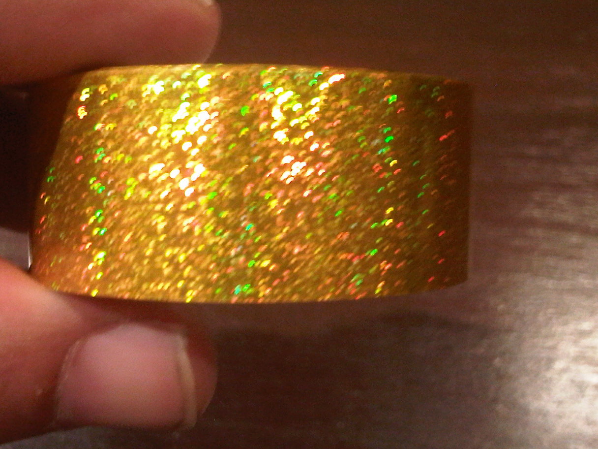 Holographic Glitter Films - Holographic Adhesive Tapes, 12-100 Meters Length, 30-70 Micron Thickness | 20+ Patterns & 15 Colors For Crafting