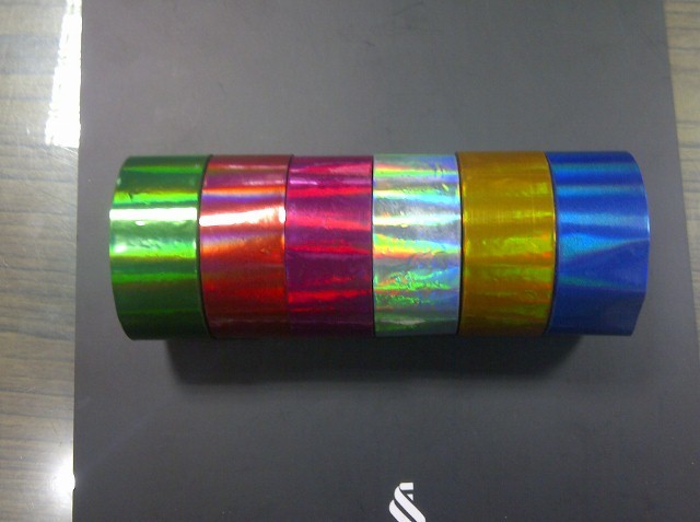 Self Adhesive Holographic Tapes Length: 12-100 Meter (M)