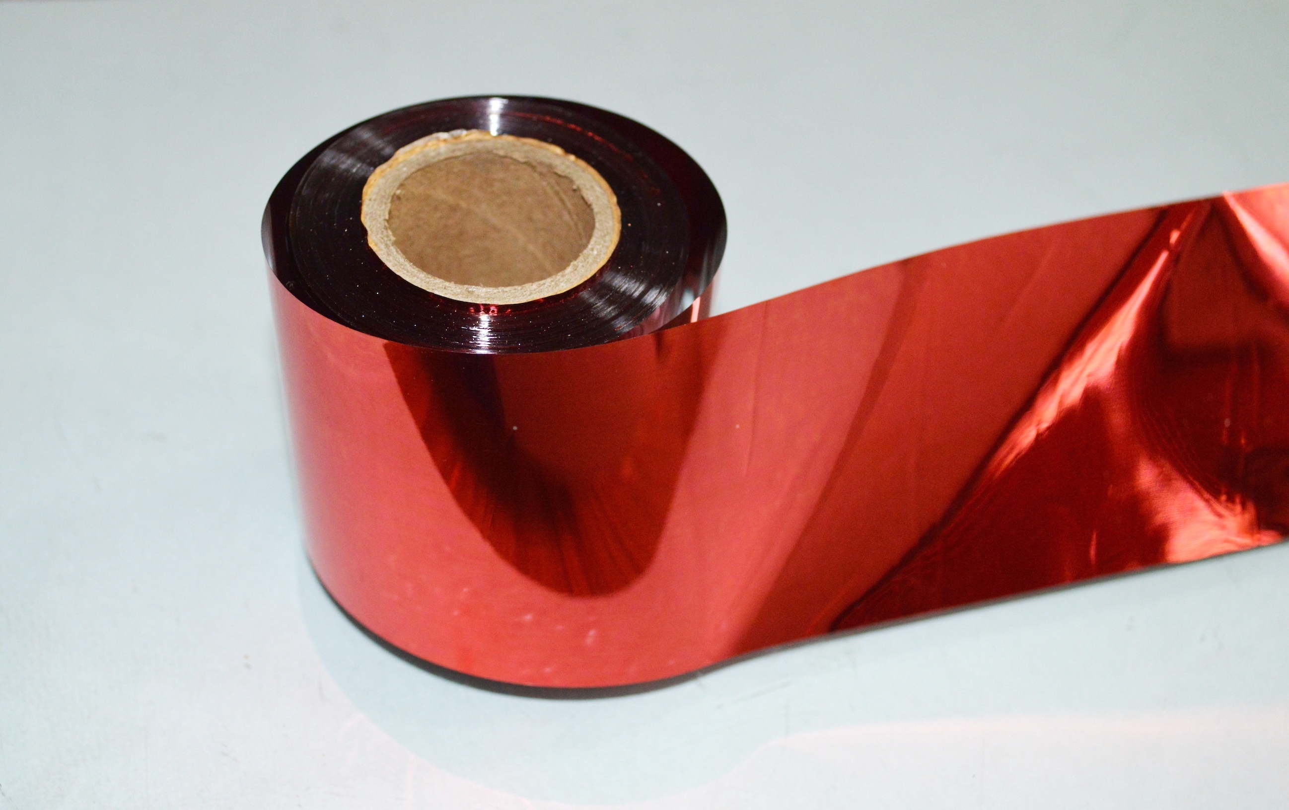 Surakasha Bird Scare Tapes - Pet Material, 150 Feet Roll, Holographic Red & Silver | Reflects Light, Crackling Sound, Eco-friendly Bird Deterrent