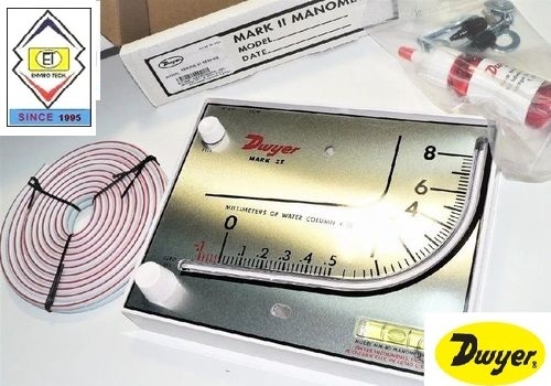Mark Ii Model 41-600pa Dwyer Manometer 20-0-600 Pa Accuracy: +-3% Fs %