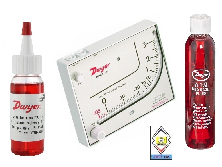 Mark Ii Mm-80 Dwyer Manometer 0-80 Mm W.c Accuracy: 3% %