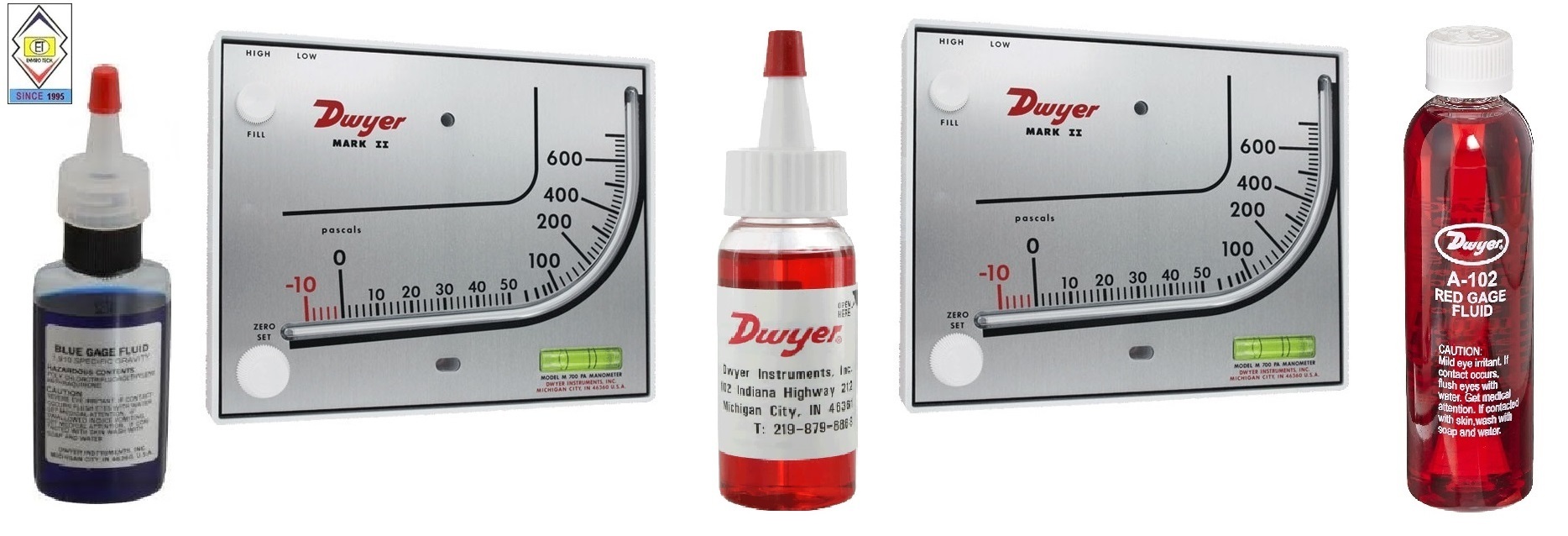 Mark Ii Mm-80 Dwyer Manometer 0-80 Mm W.c Accuracy: 3% %