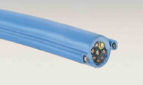 Round Cable With Dual Strain Relief Cords - Application: Eot Crane