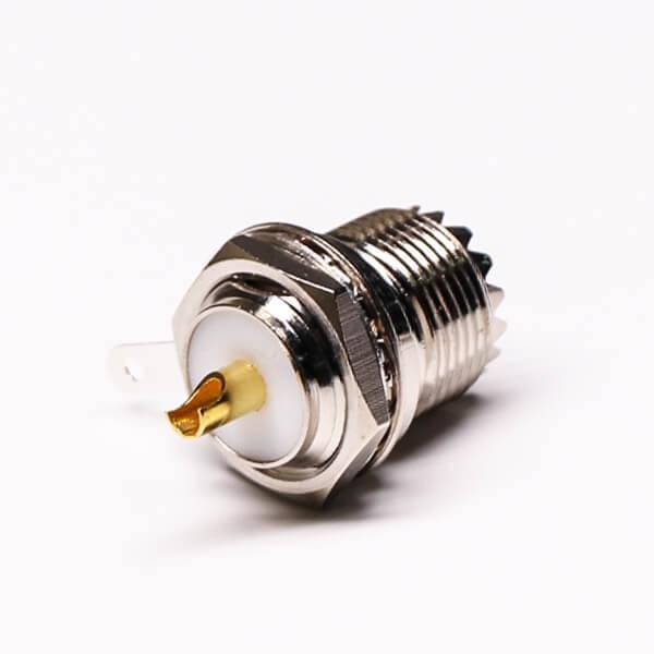 Uhf Female Connector Front Bulkhead For Panel Mount