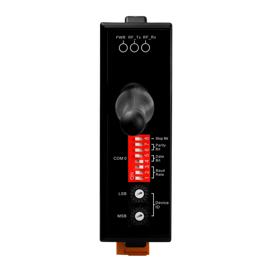 Lra-900 - Plastic, 108x84x33 Mm, Black | Lora Rf Serial To Radio Converter, 1500m Range, -25 To +75â°c Operating Temperature, 32 Frequencies, Esd Protected