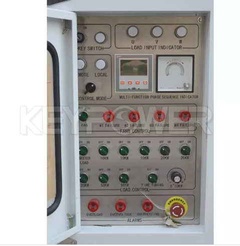 200kw Resistive Load Bank Air Cooled Single Phase Load Test