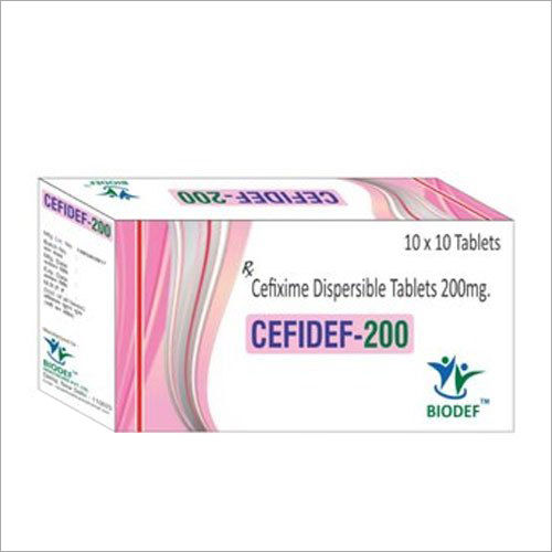 200 Mg Cefixime Dispersible Tablets - Drug Type: General Medicines