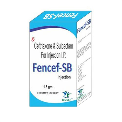 Fancef - 1.5 Gm Ceftriaxone And Sulbactam Injection , Anti-bacterial Treatment For Respiratory, Skin, Joint, And Bone Infections