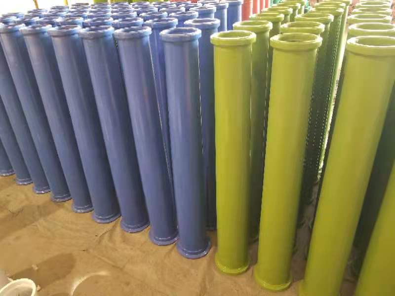 Red Putz Concrete Pump Pipeline