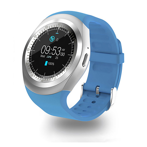 pTron Hue Bluetooth स्मार्टवॉच जिसमें सिम स्लॉट, पैडोमीटर और रिमोट कैमरा शामिल है
