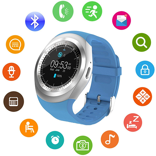 Ptron Hue Bluetooth Smartwatch With Sim Slot, Pedometer & Remote Camera Bluetooth Version: V3.0