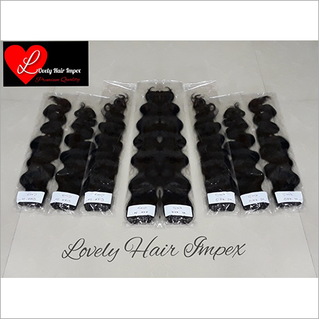 Body Wavy Weft Hair Wig