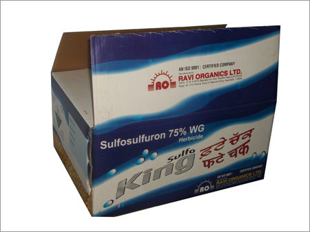 रंग मुद्रित नालीदार बक्से