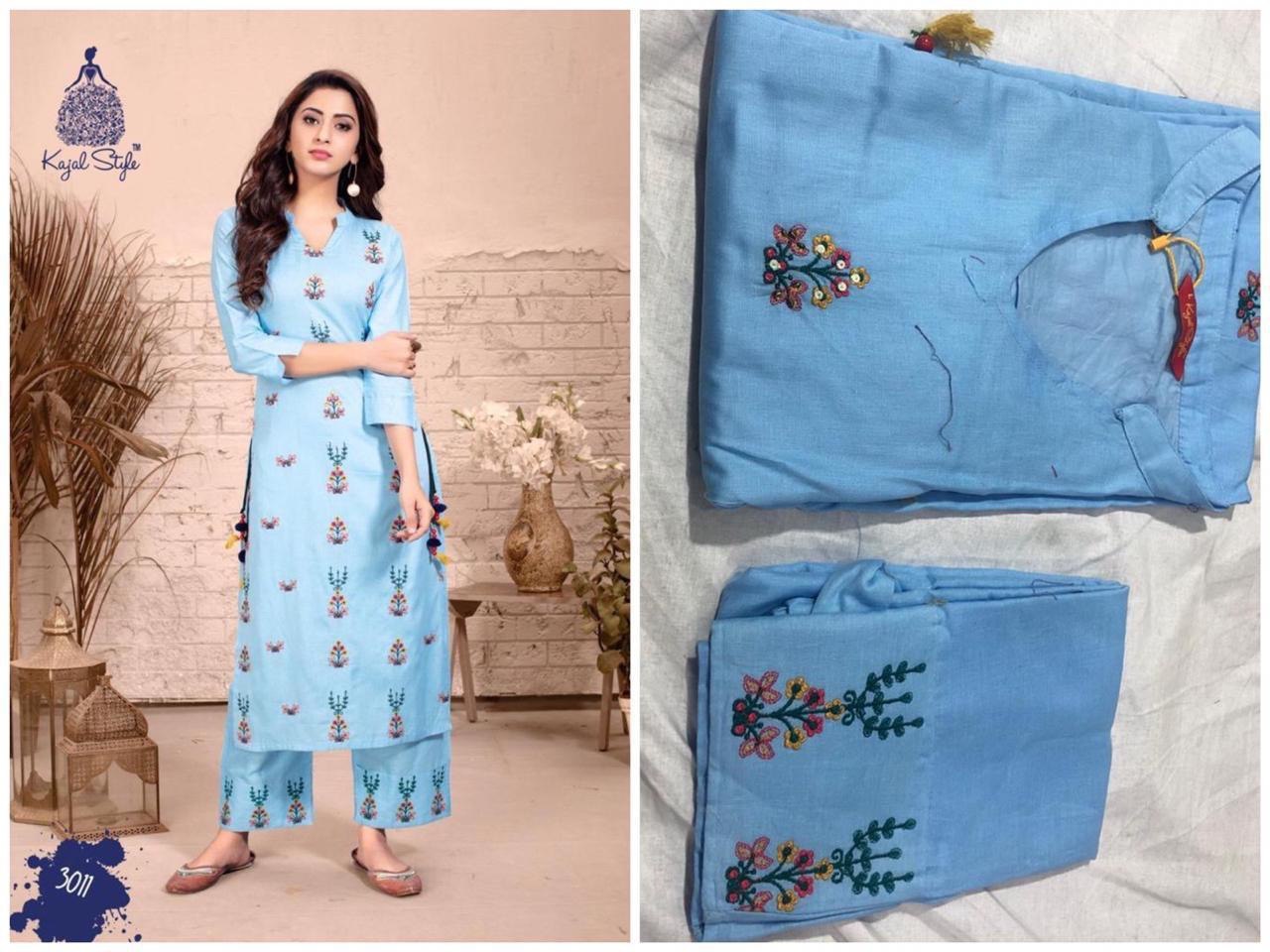 Kurti With Plazzo Bust Size: 40 Centimeter (Cm)