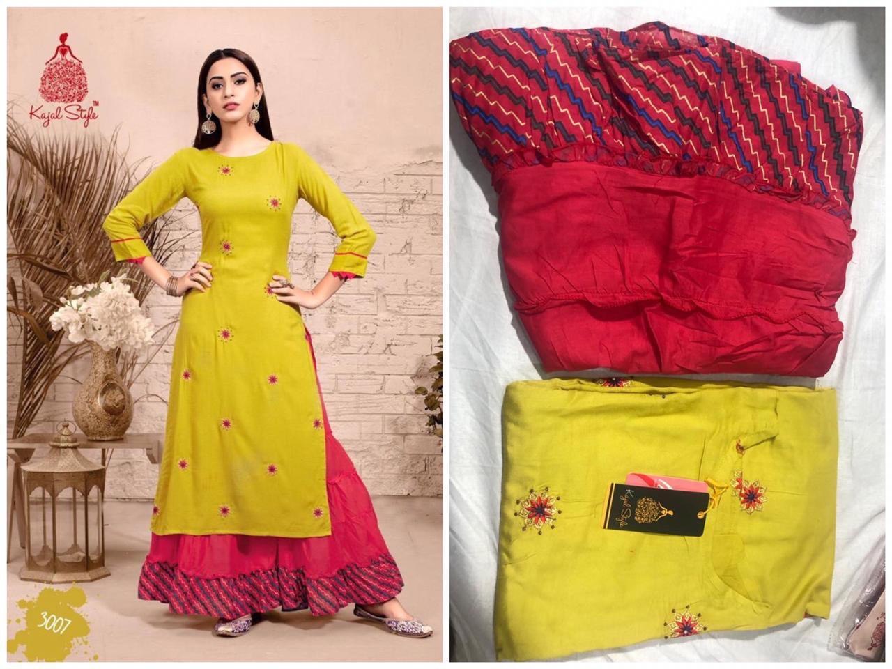 Kurti With Plazzo Bust Size: 40 Centimeter (Cm)