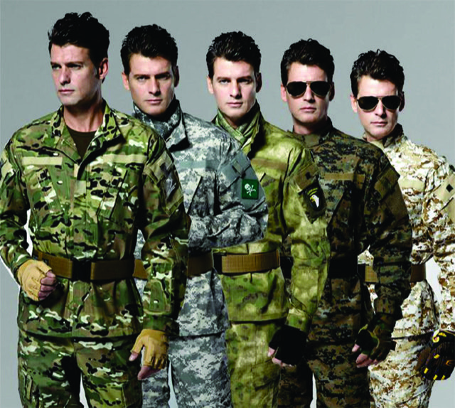 Army Camouflage Fabric Length: As Required Meter (M)