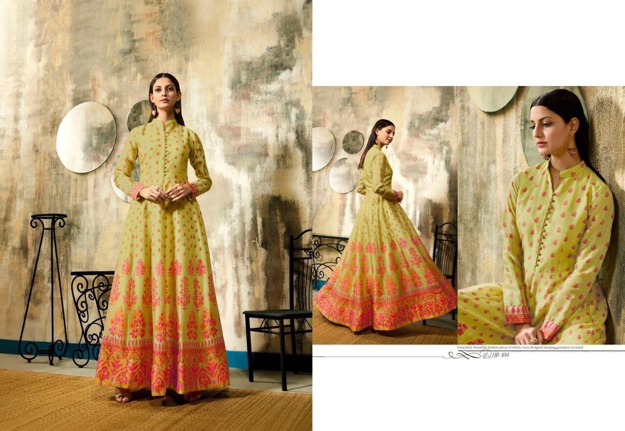 फैंसी डिजिटल प्रिंटेड लॉन्ग कुर्ती बस्ट साइज़: 40 सेंटीमीटर (Cm)