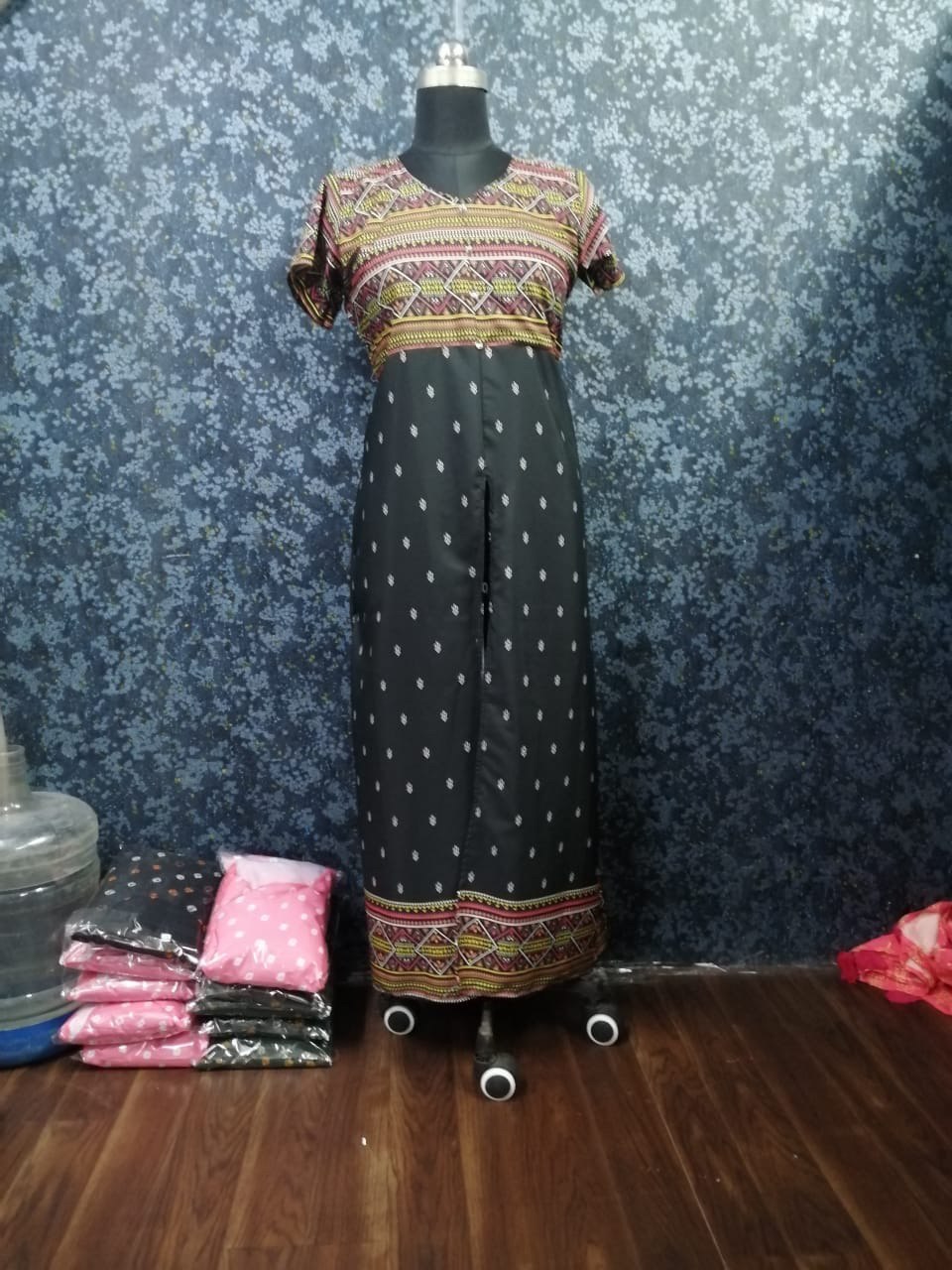 Heavy Designer Net Long Kurti Bust Size: 40 Centimeter (Cm)
