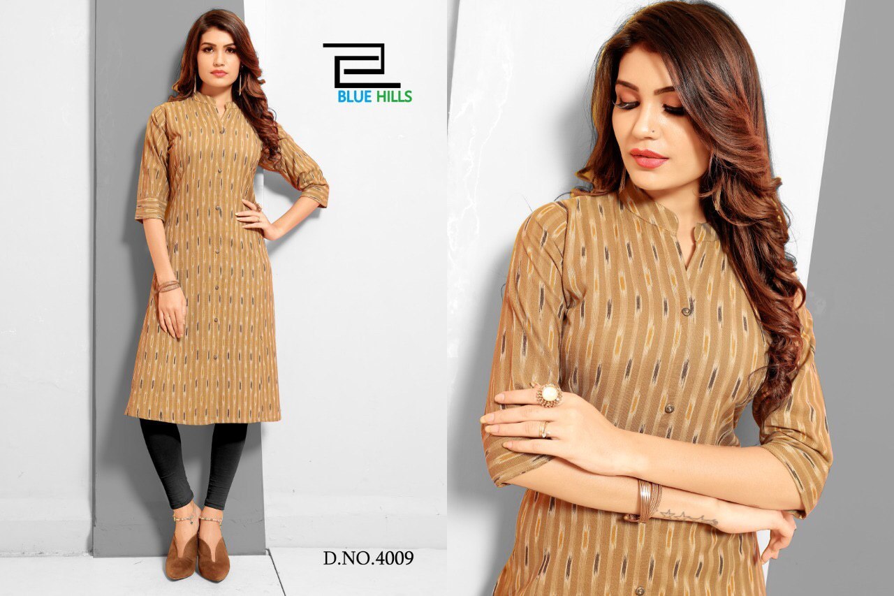 Cotton Printed Kurti Bust Size: 40 Centimeter (Cm)