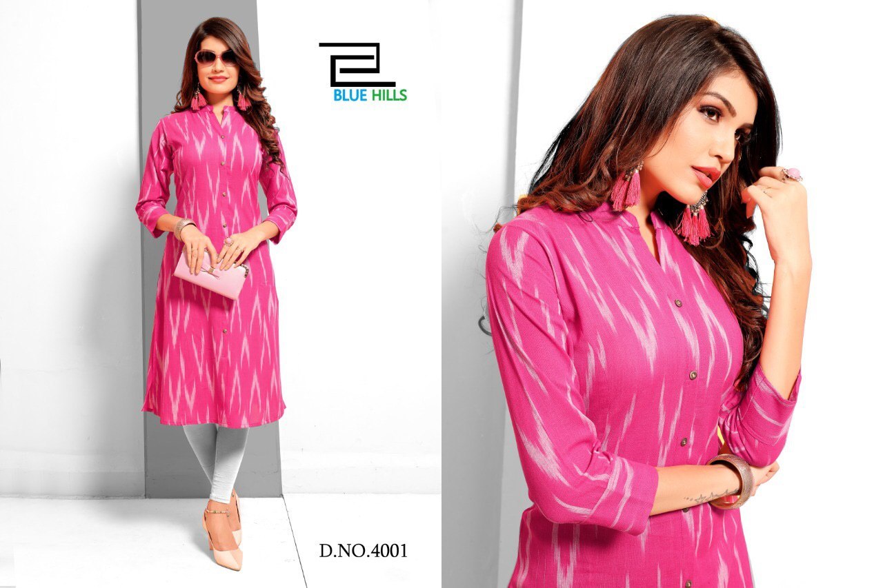 Cotton Printed Kurti Bust Size: 40 Centimeter (Cm)