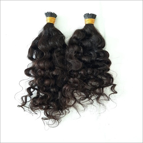 आई टिप कर्ली ह्यूमन हेयर रॉ वर्जिन हेयर एक्सटेंशन्स