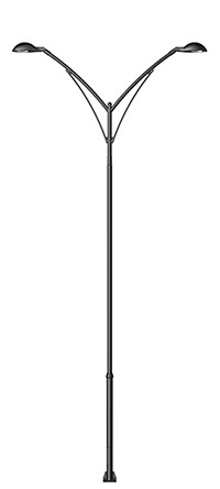 High Mast Lighting Pole - Color: Sliver