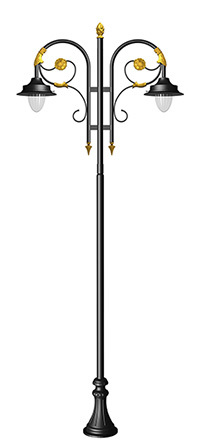 Garden Light Poles Application: Pathway Lightparks
