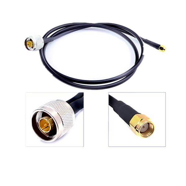Rf Cable Sma Male To N Type Male Antenna Pigtail Cable Rg58u 50cm