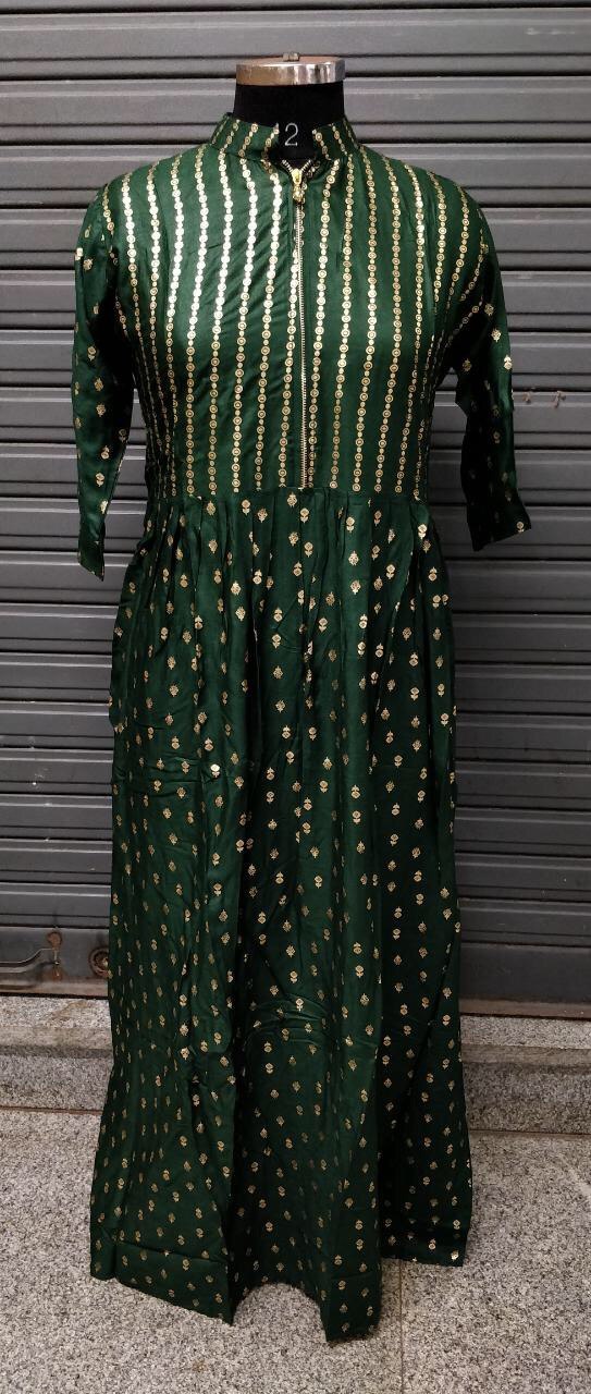 Heavy Rayon Printed Kurti Bust Size: 40 Centimeter (Cm)