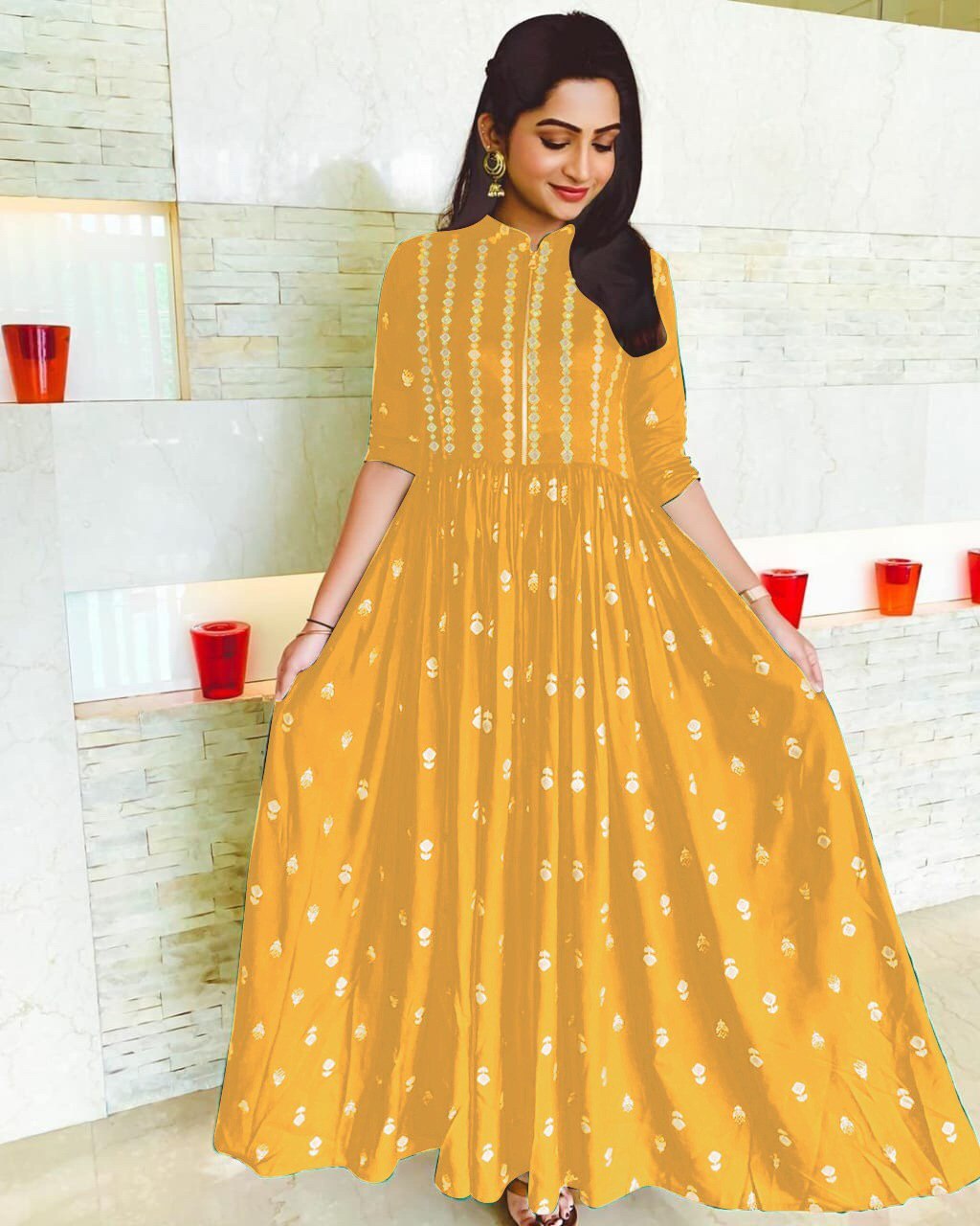 Heavy Rayon Printed Kurti Bust Size: 40 Centimeter (Cm)