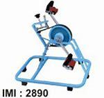 Imi 2890 Ped-o-cycle - Bi-directional Tubular Steel, 20cm Flywheel With Adjustable Resistance Control | Ideal For Joint Reactivation, Muscle Strengthening, Suitable For All Ages