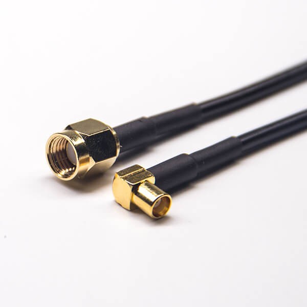 Mcx Coax Cable Black Rg316 Solder With Straight Bulkhead Sma Socket To Mcx Plug