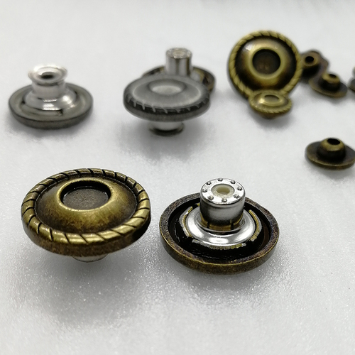 Color Matching (As Per Your Requestment) 18Mm Classic Center Design Active Bottom Alloy Button For Shirt/Clothing/Jeans Hd42-19