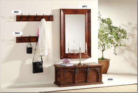 दर्पण, ट्रंक, दीवार पर लटकने वाले