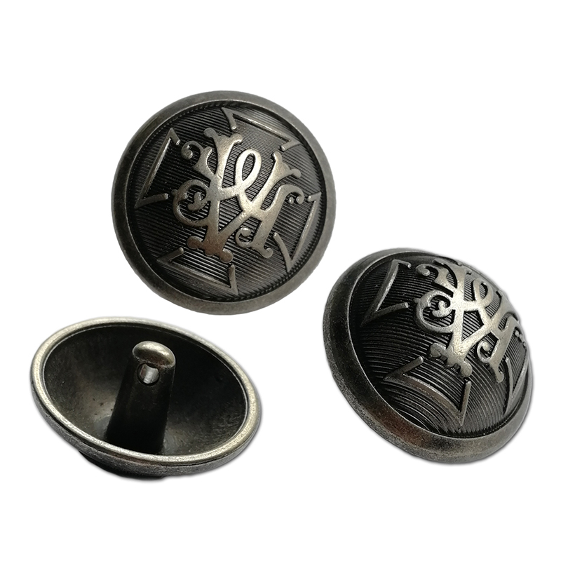 Color Matching (As Per Your Requestment ) 27mm High Quality Retro Custom Design Alloy Metal Sewing Button For Clothing Accessories/coat Hd423-19